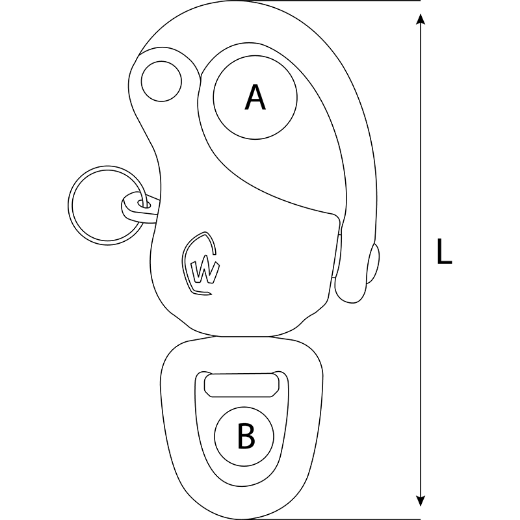 Picture of Wichard Swivel Snap Shackle