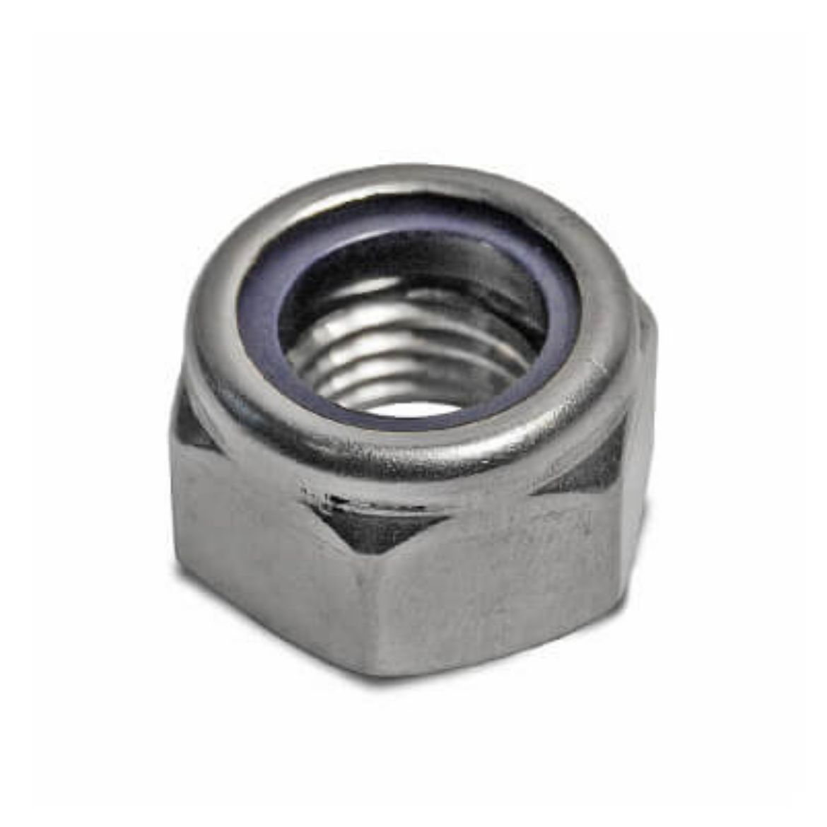 Picture of Metric Nyloc Nuts Stainless Steel Marine Grade A4 316 pack of 10